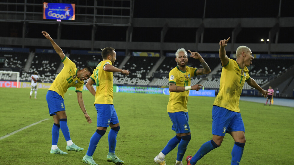 شاهد.. البرازيل تسحق بيرو برباعية في كوبا أمريكا