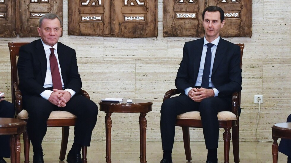 الأسد يلتقي في دمشق نائب رئيس الحكومة الروسية