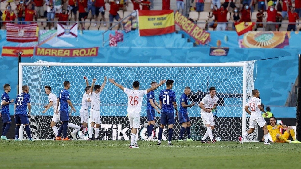 إسبانيا تكتسح سلوفاكيا وتقضي على أحلامها في "يورو 2020".. فيديو