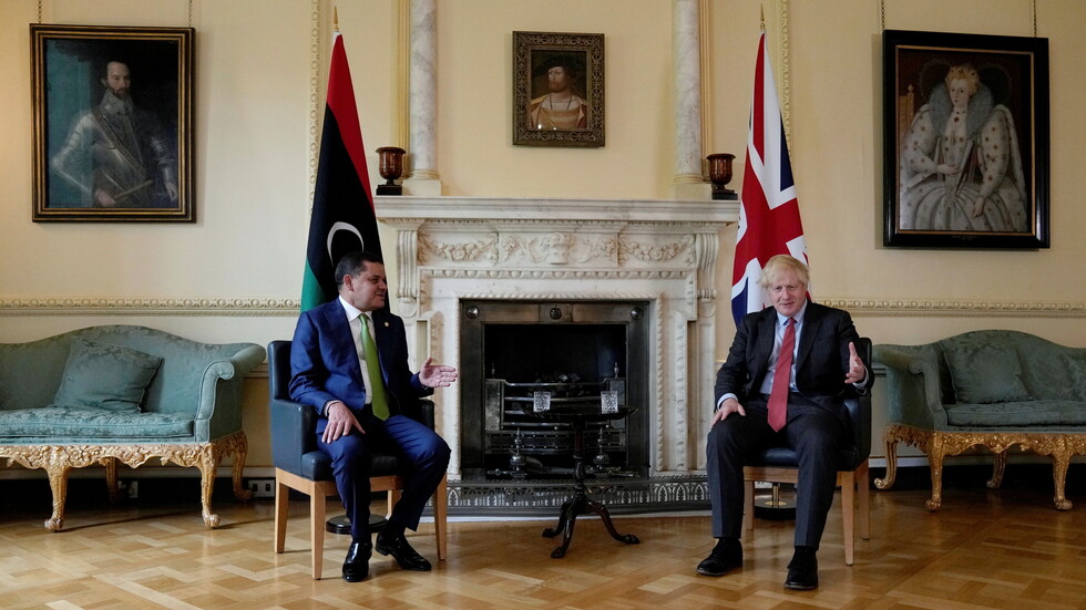 جونسون يؤكد دعمه لجهود رئيس الوزراء الليبي