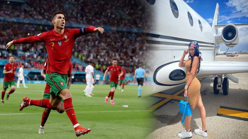 جورجينا تكشف أين يضع رونالدو صورة لهما خلال المباريات (صورة)