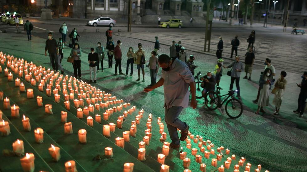 البرازيل تسجل 64 ألف إصابة و1593 وفاة جديدة بكورونا