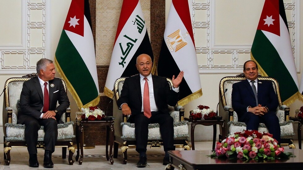 قمة بغداد الثلاثية تبحث ملفات سد النهضة والقضية الفلسطينية والتنسيق الأمني