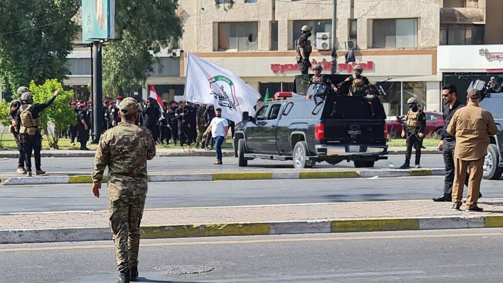تشييع قتلى الحشد الشعبي الذين قضوا بقصف أمريكي (صور+فيديو)