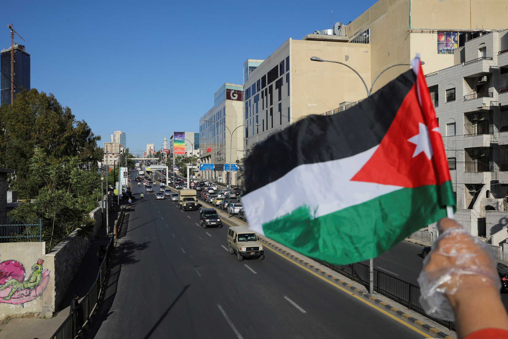 قافلة مساعدات أردنية جديدة إلى غزة