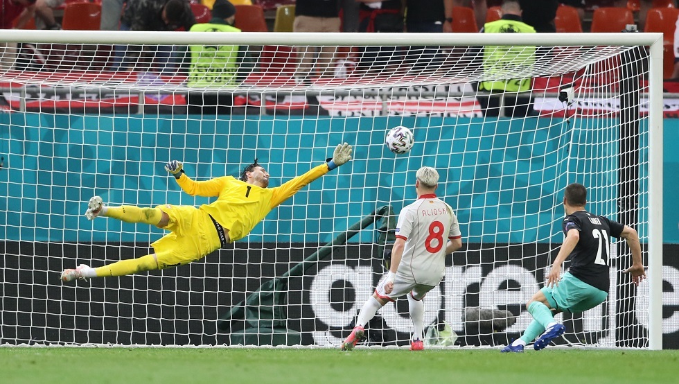 النمسا تقسو على مقدونيا الشمالية في أول ظهور لها في كأس أوروبا.. فيديو