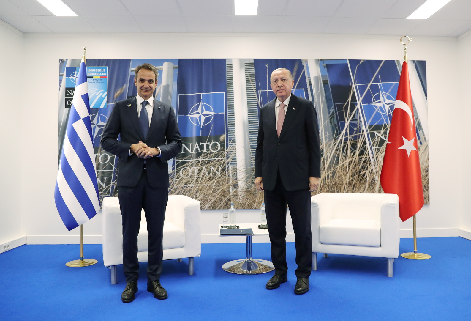 مصادر: زعيما تركيا واليونان يتوصلان إلى تفاهم لمنع تكرار توتر 2020