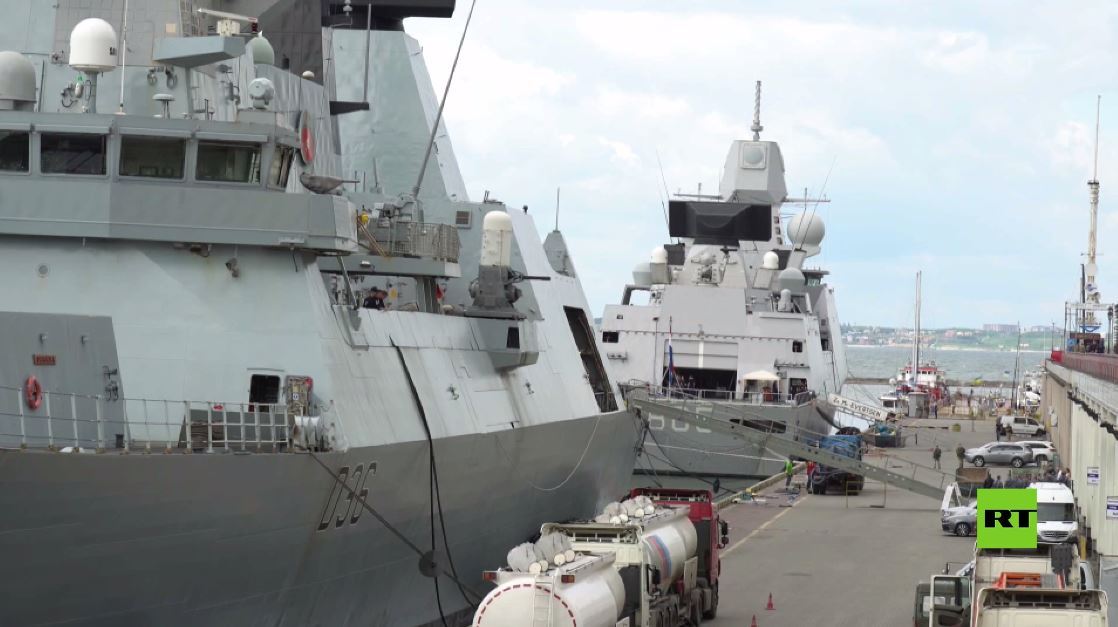 أوكرانيا وبريطانيا تتفقان على بناء سفن حربية