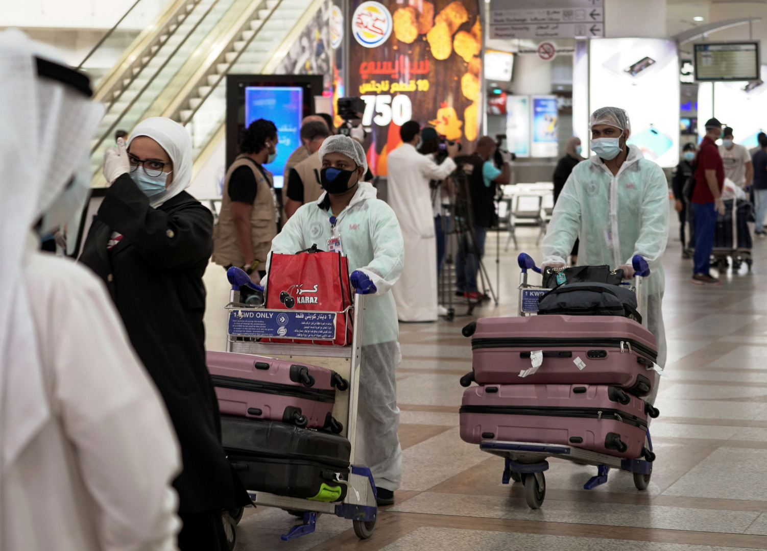 الكويت تسجل أعلى حصيلة إصابات يومية بكورونا منذ بداية الجائحة