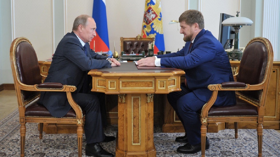 بوتين يدعو قديروف للمشاركة في انتخابات رئاسة الشيشان لولاية جديدة