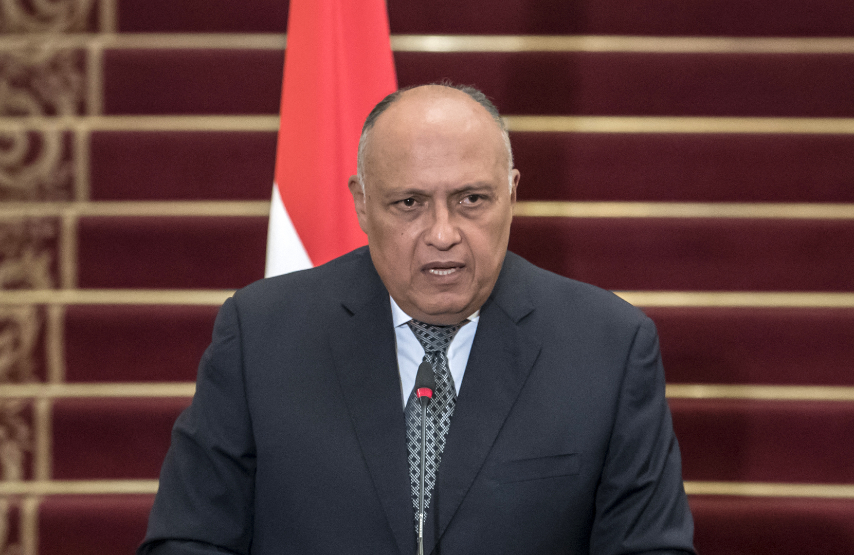 وزير خارجية مصر يقدر سير العلاقات مع قطر