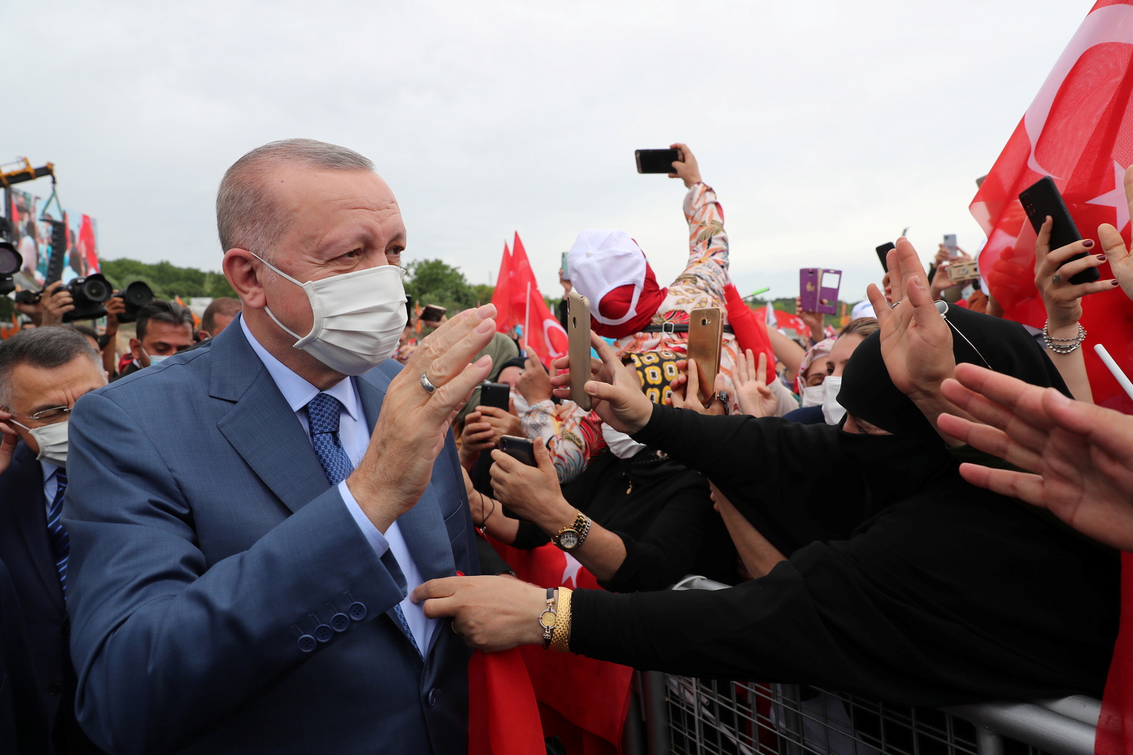 أردوغان: قناة اسطنبول مشروع لإنقاذ مستقبل المدينة وصفحة جديدة في تاريخ تنمية تركيا