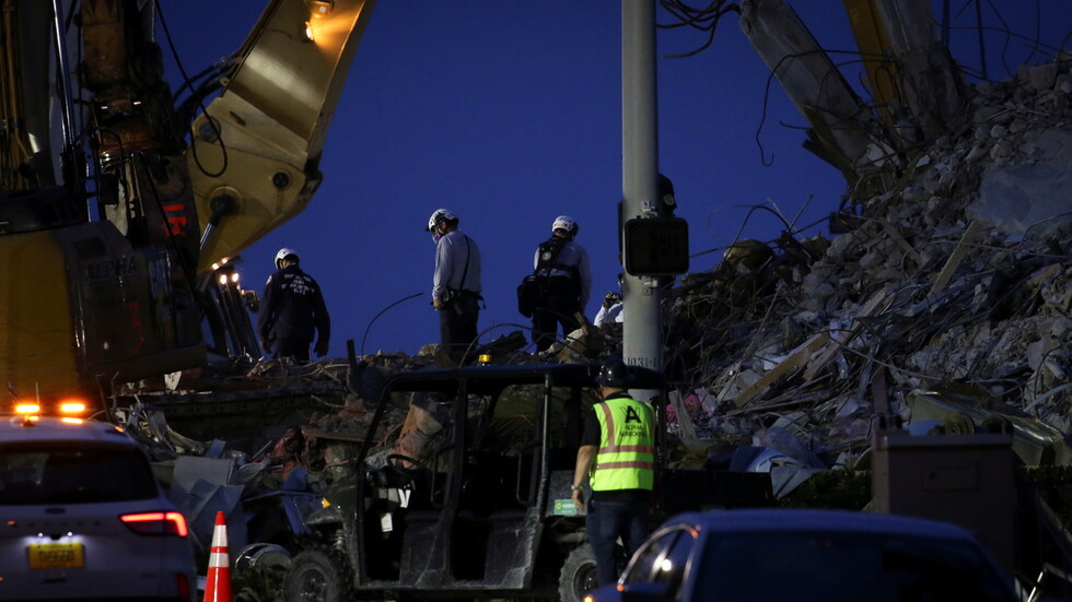 ارتفاع حصيلة ضحايا انهيار المبنى في كاليفورنيا الأمريكية إلى 64 قتيلا