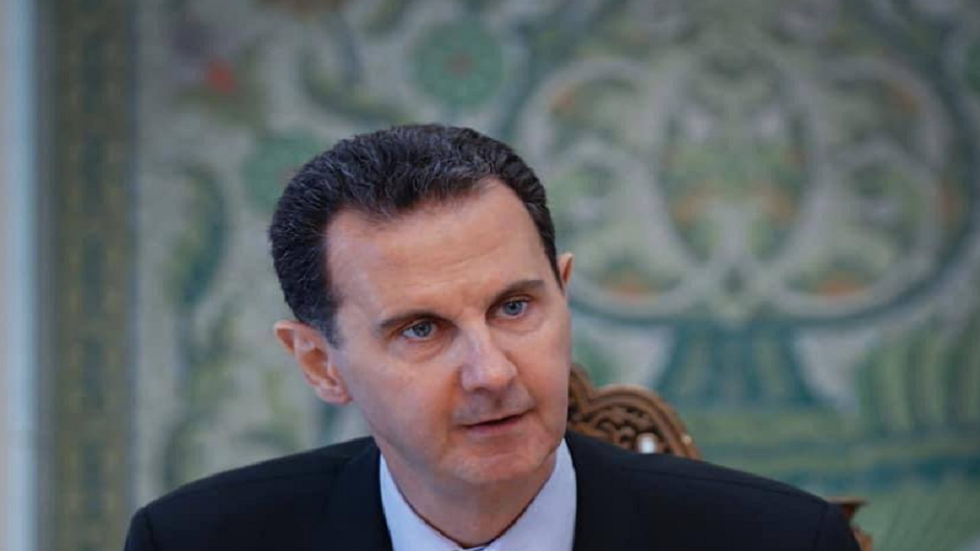 الأسد يرسل برقية تعزية إلى الرئيس الروسي