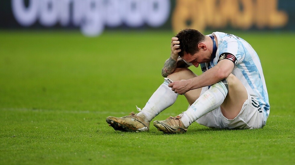 شاهد.. رد فعل ميسي بعد تتويج الأرجنتين بكوبا أمريكا