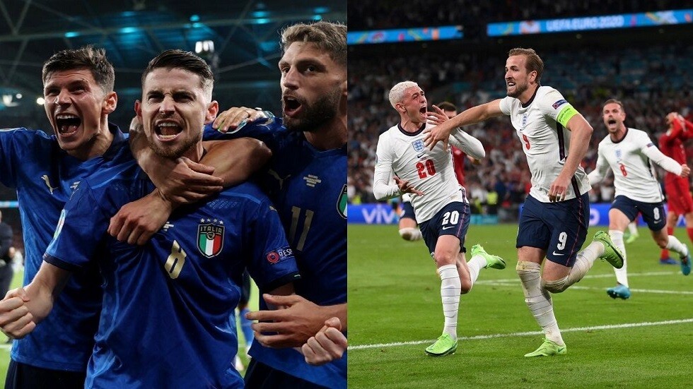 كل ما تود معرفته عن موقعة إنجلترا وإيطاليا في نهائي كأس أوروبا