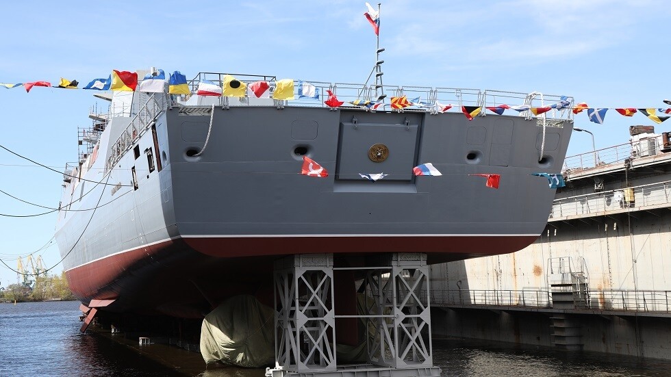 الجيش الروسي يكشف عن أول سفينة تحمل صواريخ 