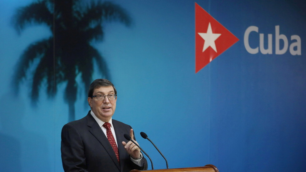 وزير خارجية كوبا يتهم مرتزقة ممولين أمريكيا بالتسبب في اضطرابات ببلاده