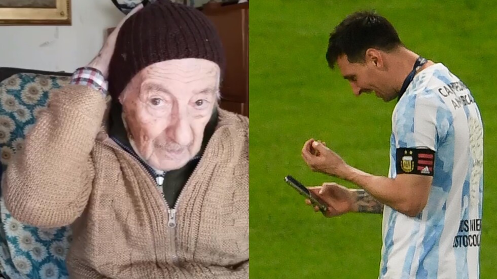 بالفيديو.. ميسي يوجه رسالة بعد سماعه قصة المشجع المئوي المخلص