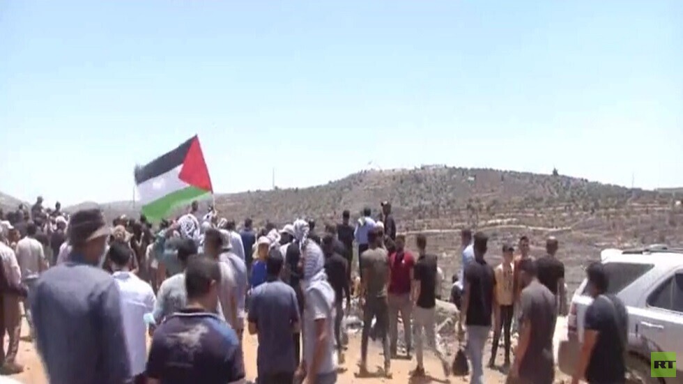 مواجهات متفرقة  في مناطق بالضفة الغربية