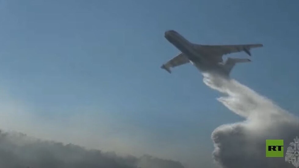 طائرتان برمائيتان تخمدان الحرائق في ياقوتيا