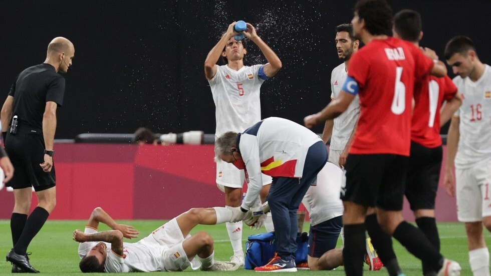 أول رد فعل من سيبايوس بعد إصابته بسبب المصري طاهر محمد طاهر