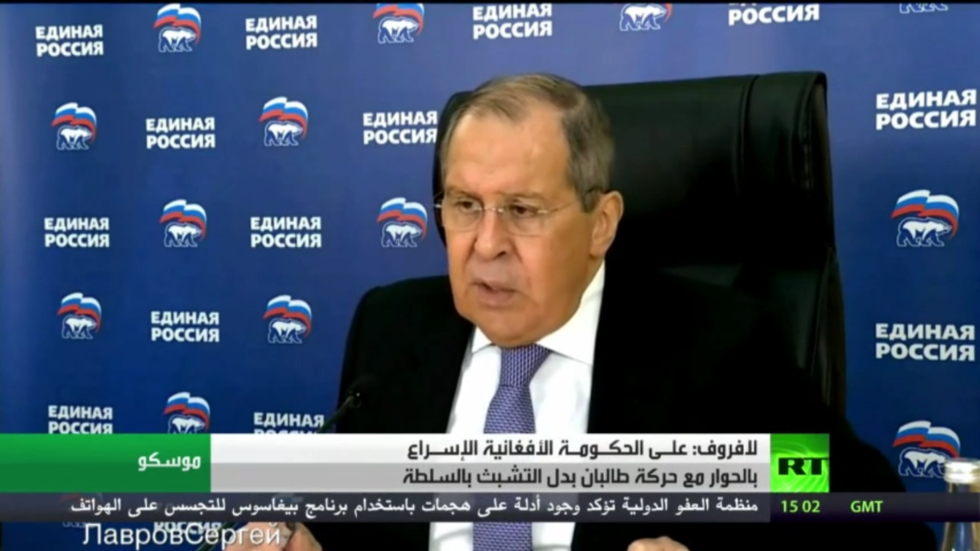 موسكو: من مصلحة كابل بدء الحوار مع طالبان