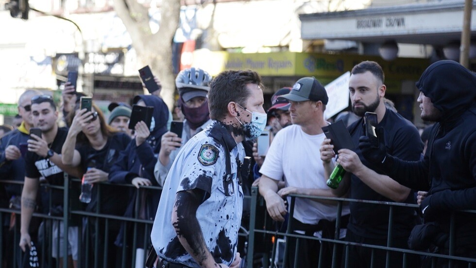 أستراليا.. مظاهرات حاشدة بسبب اجراءات الحجر