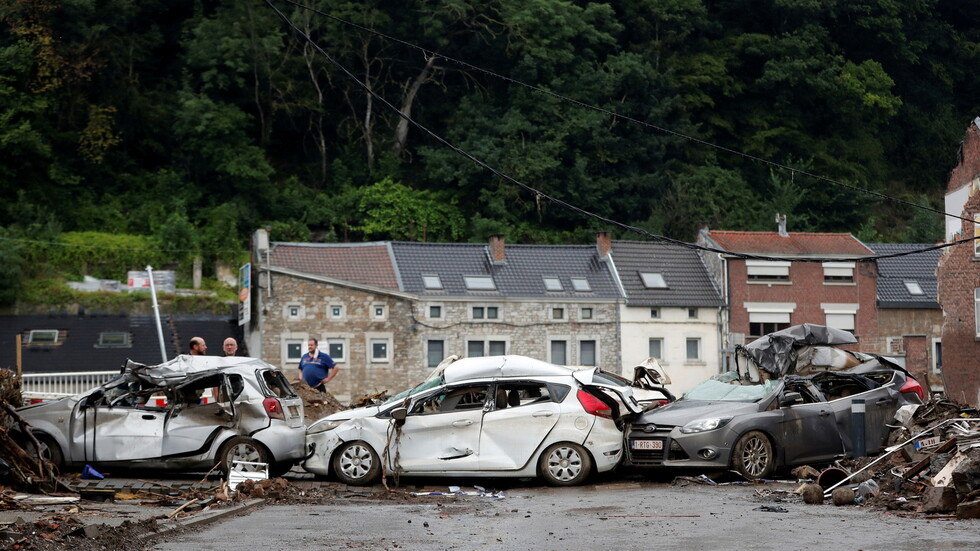 بلجيكا.. فيضانات جديدة وسط طقس عاصف