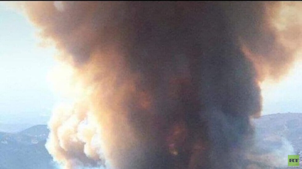 بالفيديو.. اندلاع حريق هائل في أحراج منطقة القبيات أقصى شمال لبنان