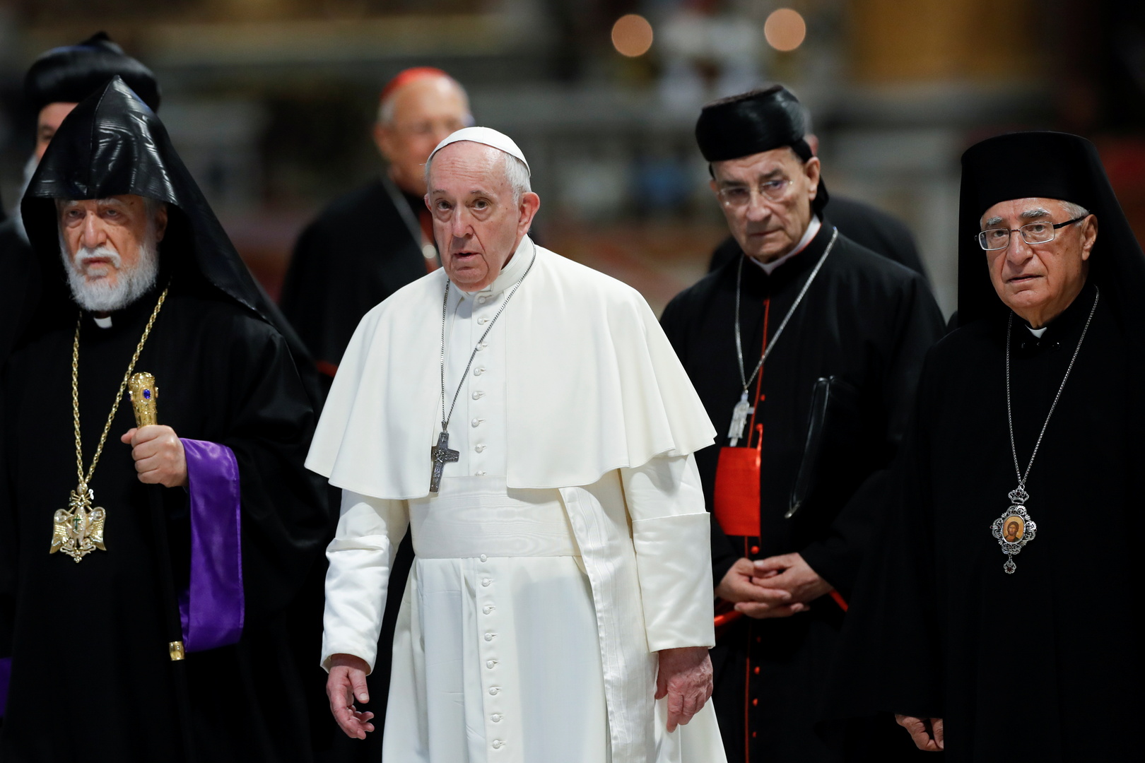 البابا فرنسيس يلتقي قادة كنائس لبنان