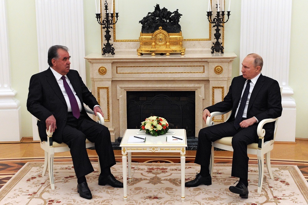 بوتين يؤكد استعداد روسيا لمساعدة طاجيكستان على ضوء التوتر في افغانستان