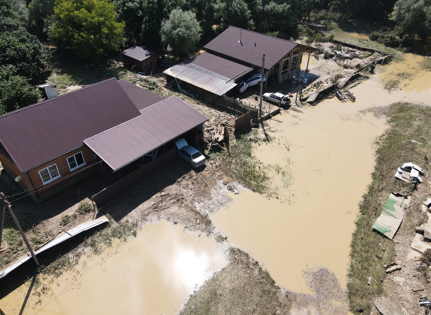 حصيلة ضحايا الفيضانات في إقليم كراسنودار الروسي ترتفع إلى 8
