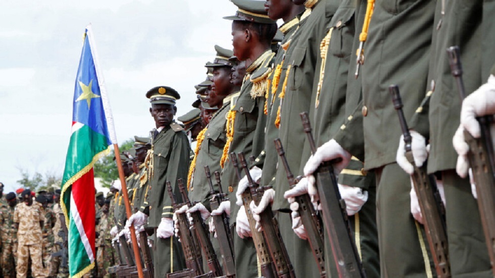 عناصر من جيش دولة جنوب السودان