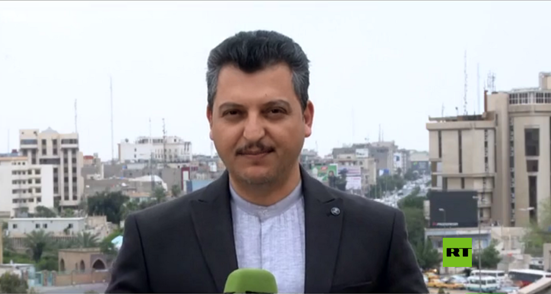 مراسل RT في بغداد أشرف العزاوي
