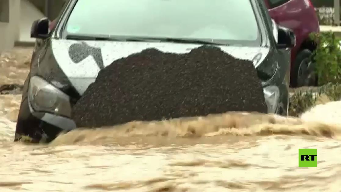 بالفيديو.. فيضانات في ألمانيا