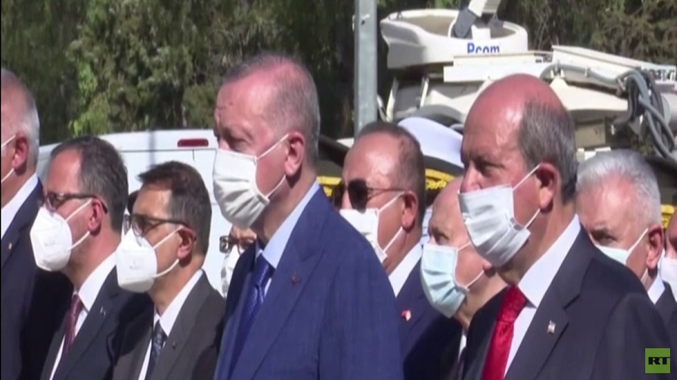 أردوغان: سندافع عن حقوق القبارصة الأتراك