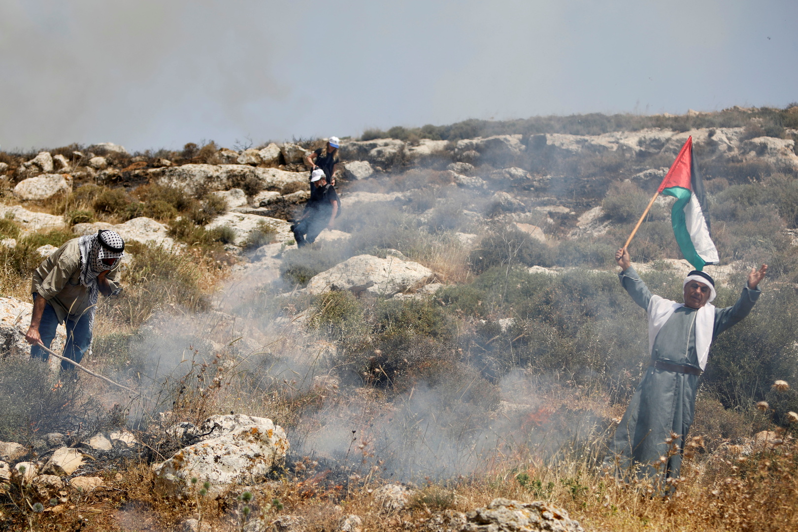 مواجهات في نابلس وإصابات برصاص الجيش الإسرائيلي