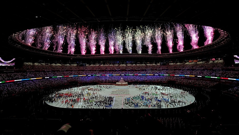 بالصور.. حفل افتتاح أولمبياد 