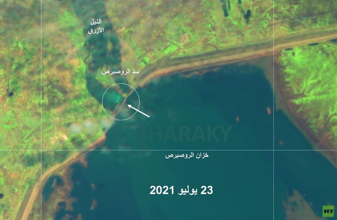 صورة بالأقمار الصناعية تكشف عن استعدادات السودان للفيضانات بعد إعلان الطوارئ
