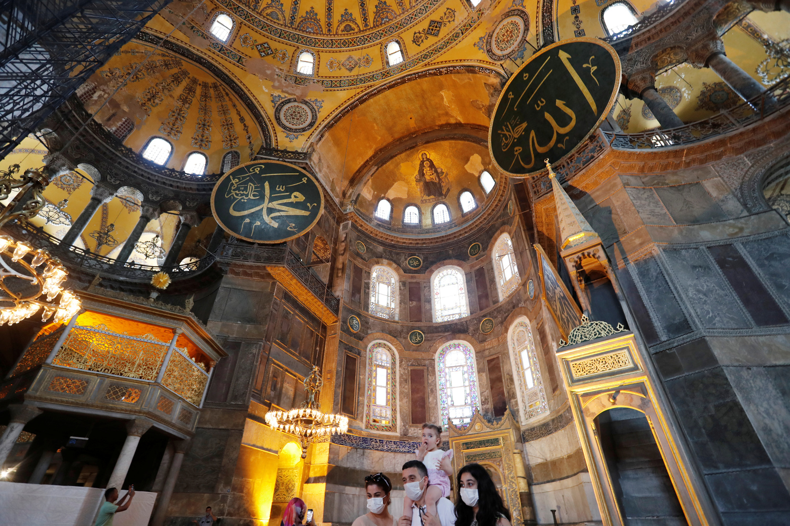 أردوغان في الذكرى الأولى لإعادة فتح مسجد 