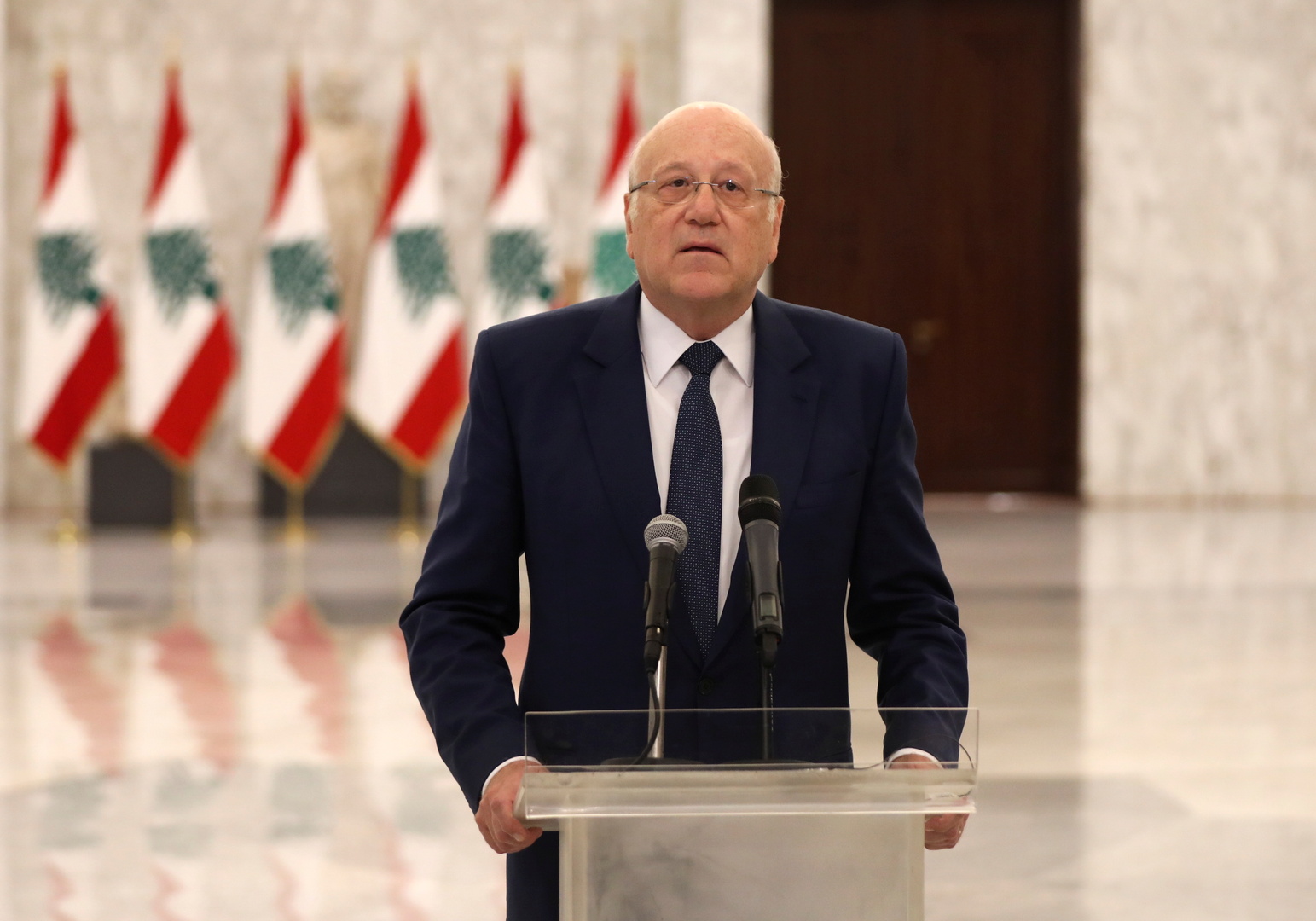 رئيس الحكومة اللبنانية المكلف: 