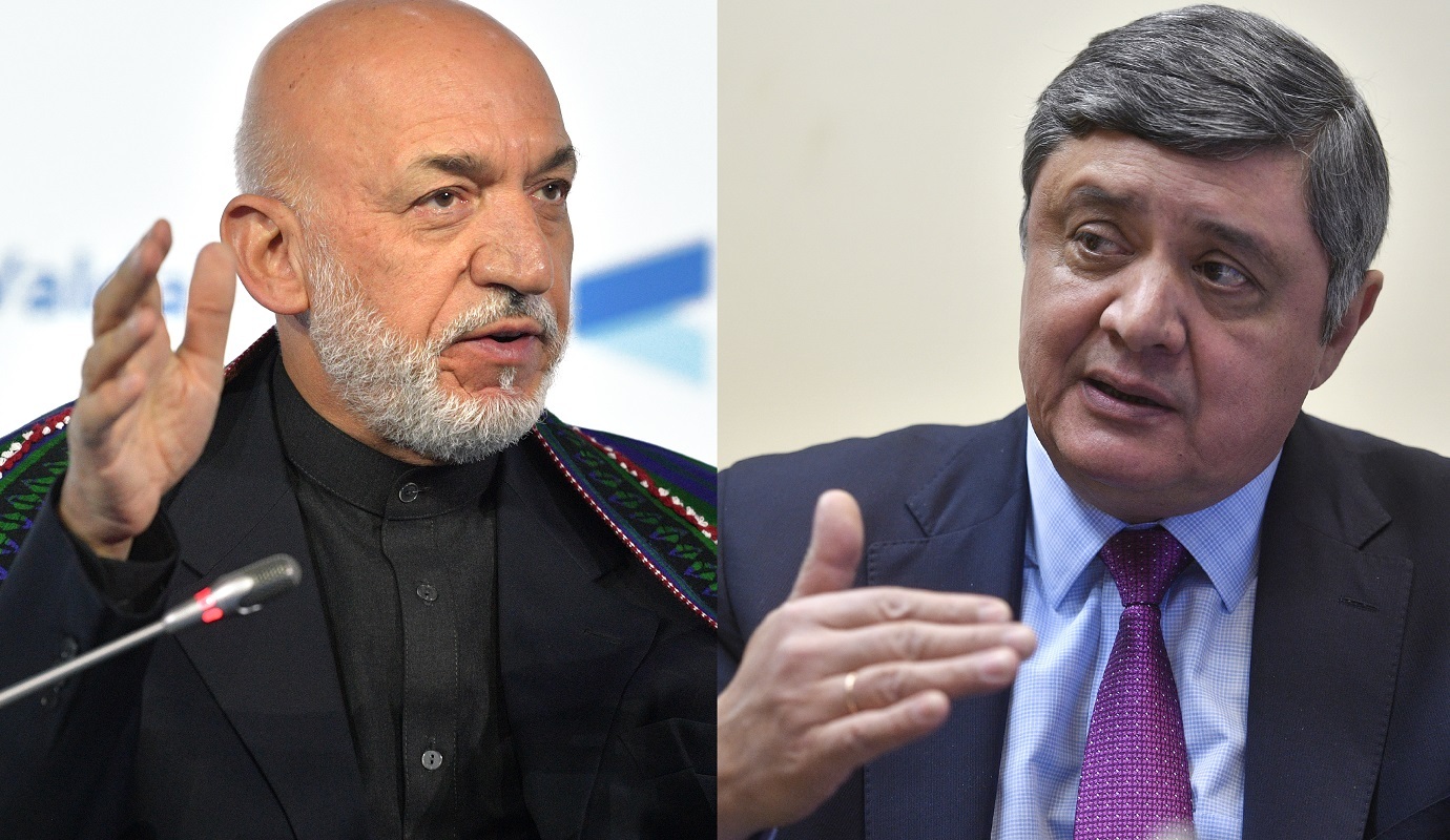 المبعوث الرئاسي الروسي إلى أفغانستان يجري مباحثات مع الرئيس الأفغاني السابق حامد كرزاي