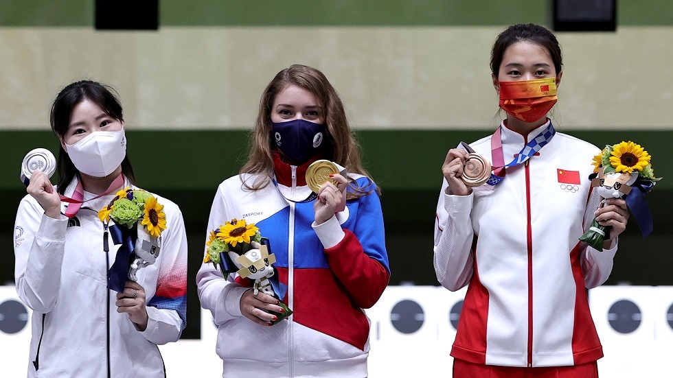 الروسية باتساراشكينا تحرز ميدالية ذهبية ثانية في أولمبياد طوكيو
