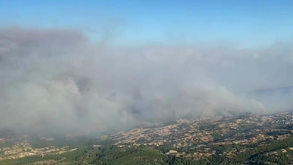 تركيا تكشف توزع الغابات المشتعلة