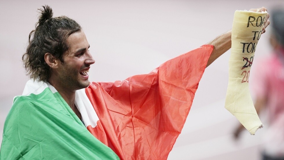 دولة عربية تتقاسم ميدالية ذهبية في أولمبياد طوكيو مع دولة أوروبية!.. فيديو