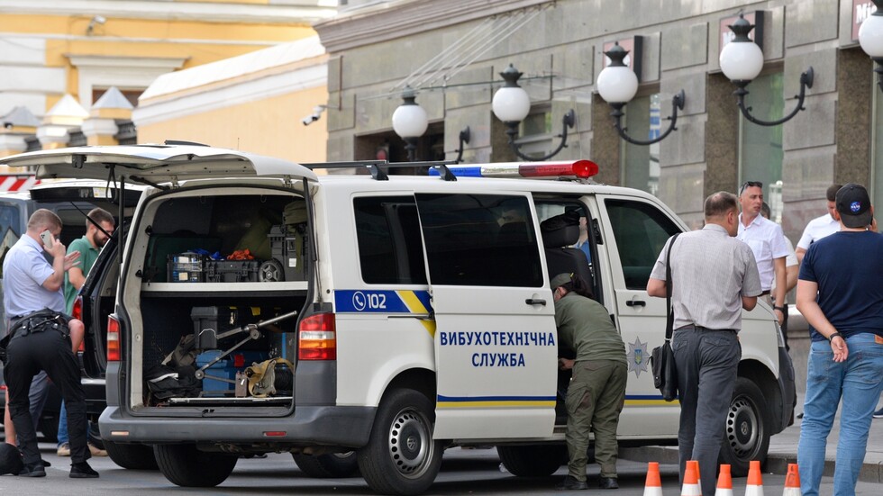 قوات الأمن الأوكرانية تعتقل رجلا هدد بتفجير قنبلة داخل مقر الحكومة