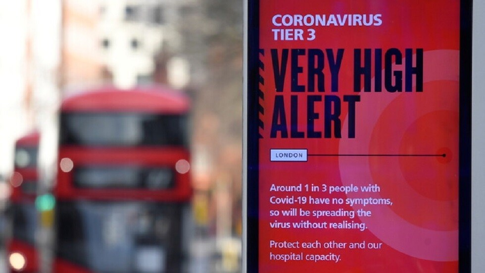 بريطانيا تسجل 27429 إصابة جديدة بكوفيد-19 و39 وفاة