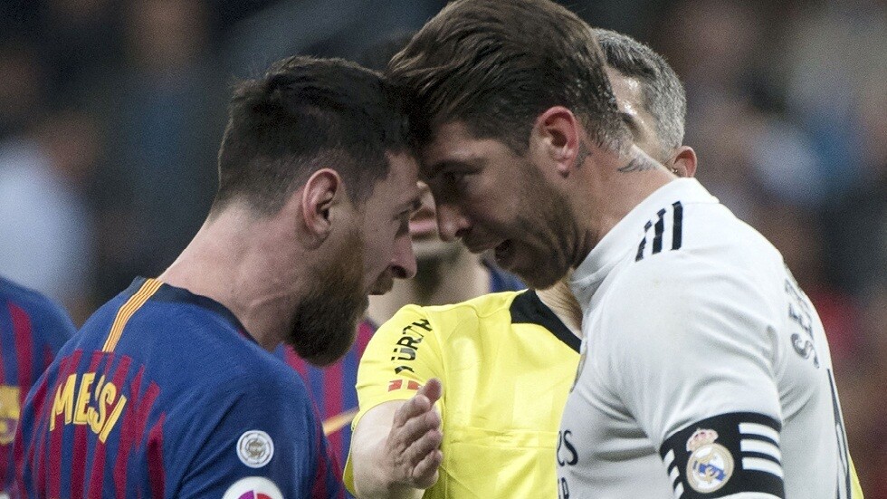 مجانا.. سان جيرمان يضم ميسي وراموس قائدي الغريمين برشلونة وريال مدريد والنجمان يقلبان العداوة لصداقة