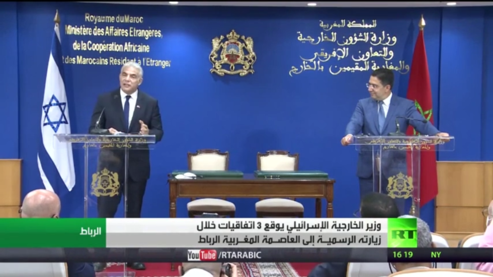 لابيد يزور الرباط لتوقيع اتفاقات ثنائية